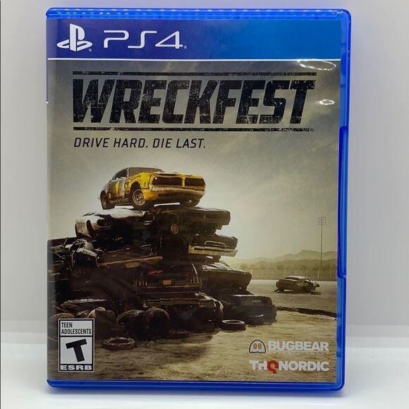 NWOT Wreckfest PlayStation 4 game - Picture 2 of 6